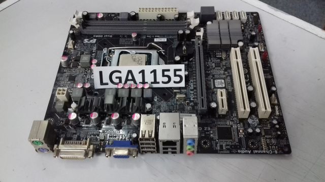 1155 Материнская плата ECS H67H2-M3 ver 1.0 / 2xDDR3 /LGA1155 (б/у) (гарантия, при установке в сервисе)