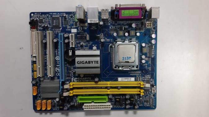 775 Материнская плата с процессором GigaByte GA-G41M ES2L/2xDDR2 / LGA775 (б/у)