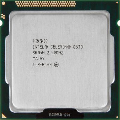 1155 Процессор INTEL LGA1155  Celeron g530 2x2400Mhz (2 ядра 2 потока) (б/у)