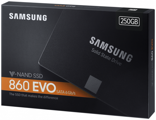 SSD 250Gb Твердотельный SSD диск 2.5" Samsung 250Gb