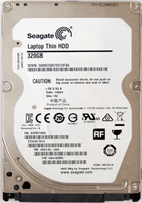 2.5" Жесткий диск SeaGate 320 Gb (б/у) (гарантия)